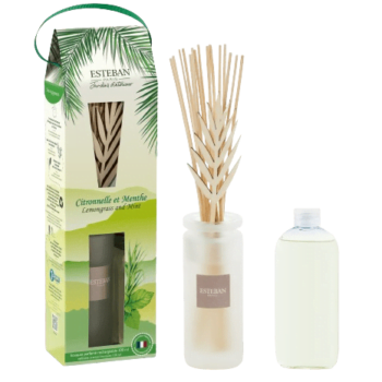 Perfuma y protege tu hogar con el mikado Citronela y Menta de Esteban Paris