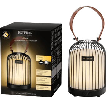 difusor de perfume inalámbrico Lampion Noir perfuma y decora tu hogar