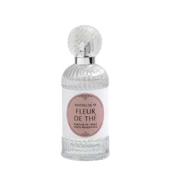 Perfuma tu hogar y sus tejidos con el perfume de textil Fleur de Thé de Mathilde M.