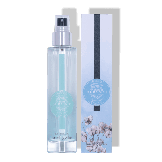 Perfuma y refresca tu piel y tu cabello con la bruma corporal hidratante Coton Musc