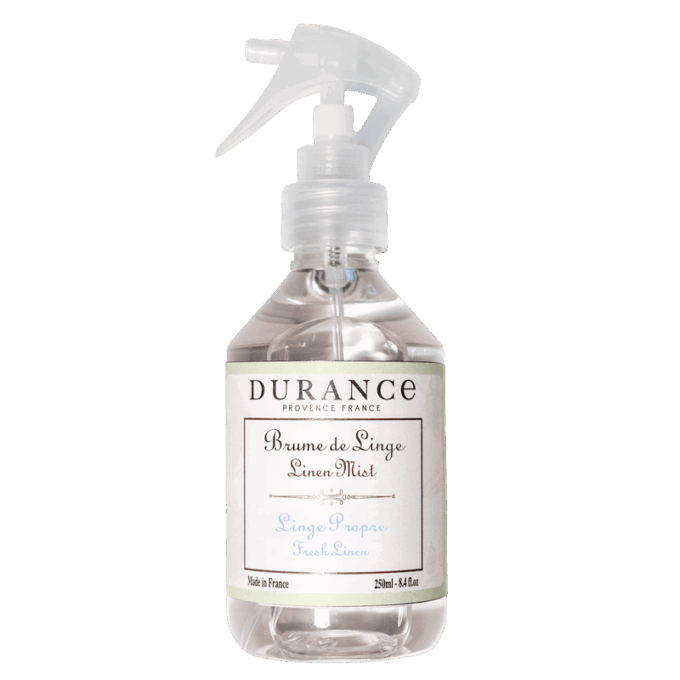 Perfuma tu entorno y la ropa de hogar con la bruma textil Linge Propre de Durance
