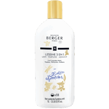 Cuida tu ropa y tus tejidos con el detergente perfumado 3 en 1 con aroma Lolita Lempicka de Maison Berger