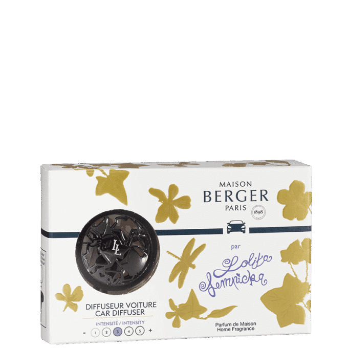 ambientador para coche Gun Metal con Lolita Lempicka