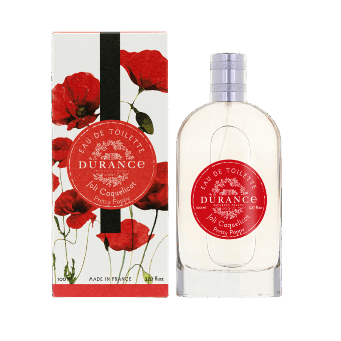 Perfume corporal femenino eau de toilette Joli Coquelicot de Durance