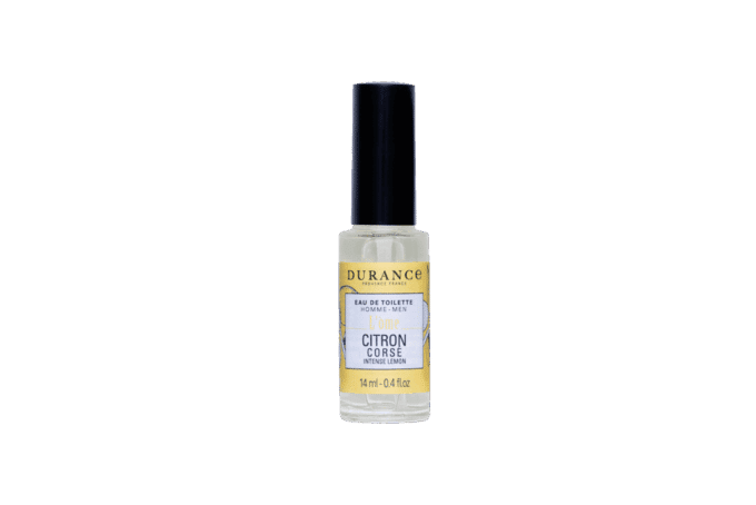 Perfume corporal masculino de bolsillo eau de toilette Citron Corsé de Durance