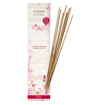 Perfuma y elimina olores en tu hogar con ayuda del incienso indio Fleur de Cerisier de Esteban Paris