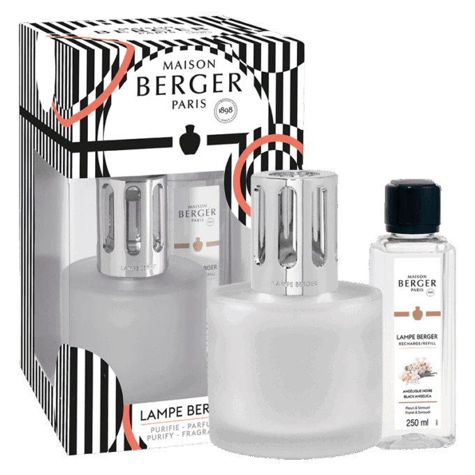 Perfuma y purifica el aire de tu hogar con la lámpara catalítica Illusión Givrée y el aroma Angélique Noire
