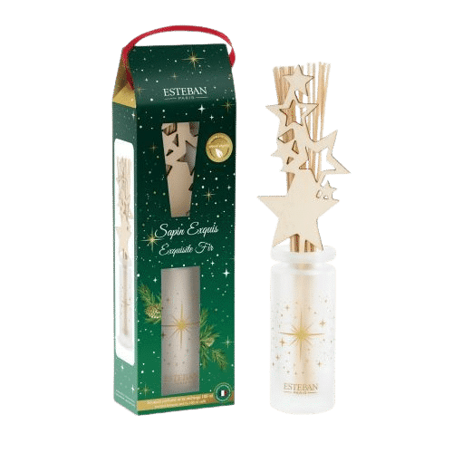 Perfuma tu hogar esta Navidad con el mikado Inicial Sapin Exquis de Esteban Paris