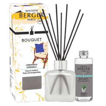Perfuma tu hogar con el mikado antimosquitos Summer Givrée con aroma Citronnelle