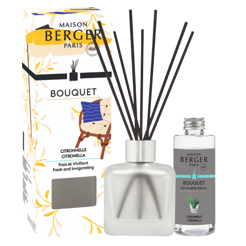 Perfuma tu hogar con el mikado antimosquitos Summer Givrée con aroma Citronnelle