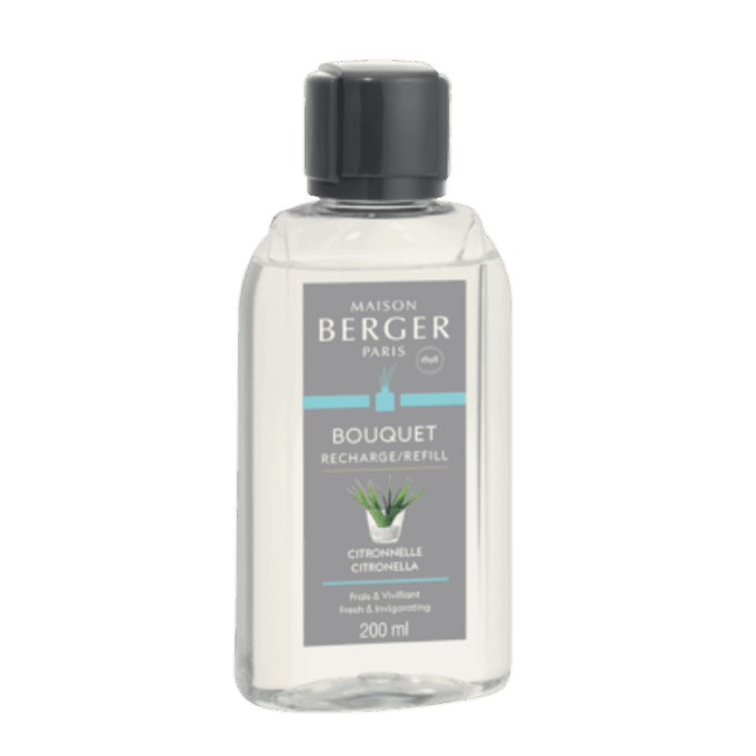 Perfuma con aroma agradable a citronela con el recambio de mikado Citronnelle