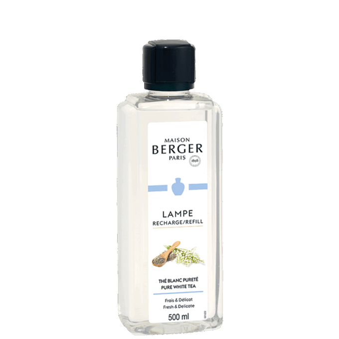 Perfuma tu hogar con la recarga para lámpara catalítica Thé Blanc Pureté