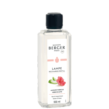 Perfuma tu hogar con la recarga para lámpara catalítica Amour d'Hibiscus