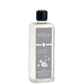 Elimina olores, purificando el entorno de tu hogar con el líquido para lámpara catalítica Air Pur Neutre sin perfume y limpia la mecha de tu lámpara catalítica de Maison Berger