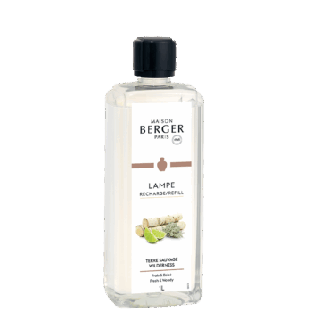 Perfuma y purifica el entorno de tu hogar con el líquido para lámpara catalítica Terre Sauvage 1 litro de Maison Berger