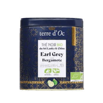 Cuida tu piel y tu organismo con el té negro bio con aroma de bergamota de terre d'Oc