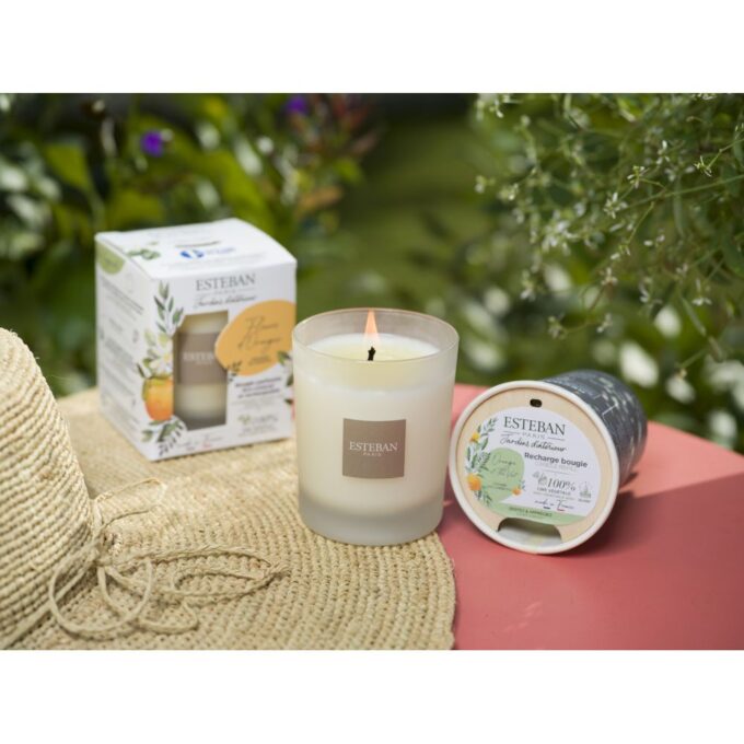 CITRONELA Y MENTA - Recarga de vela perfumada 180 gr. - Imagen 5