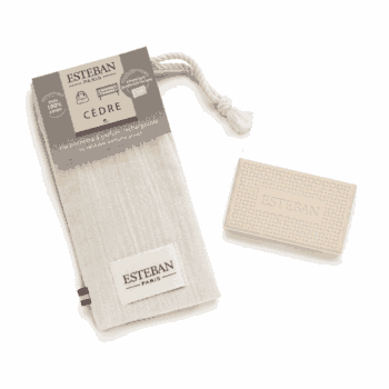 Perfuma los pequeños rincones de tu hogar con la bolsita perfumada recargable para armarios Cèdre de Esteban Paris