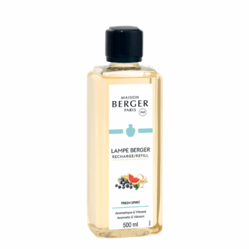 Perfuma y purifica el entorno de tu hogar con el líquido para lámpara catalítica Fresh Spirit de Maison Berger, alta perfumería de hogar