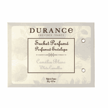 Perfuma los pequeños espacios de tu hogar con el sobre ambientador para armarios, cajones o coche Flor de Algodón de Durance
