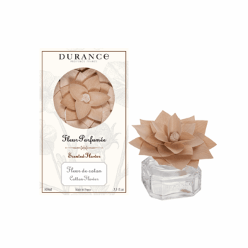 Perfuma y evita que se generen malos olores en tu hogar con el bouquet para hogar Flor de Algodón 100 ml de Durance