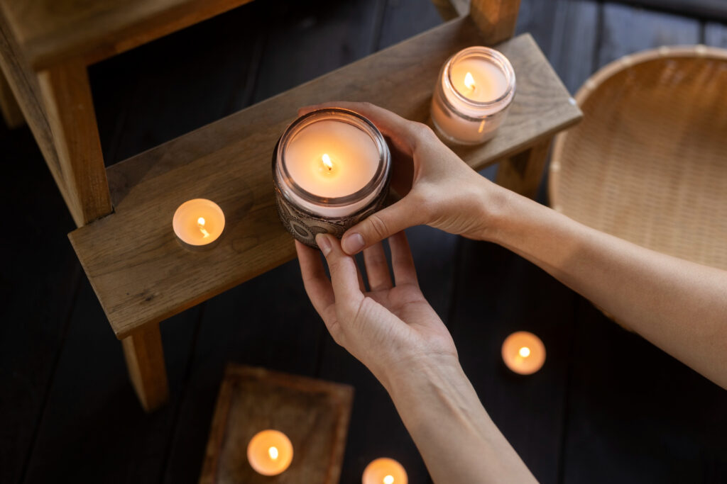 Diferentes tipos de velas