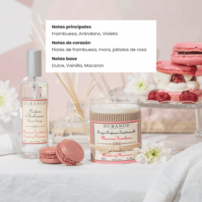 Macaron Frambuesa - Perfume de ambiente - Imagen 3