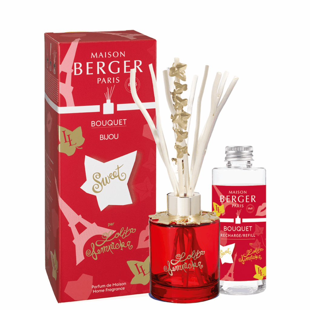Perfuma y evita que se formen olores indeseados en tu hogar con el mikado Sweet Lempicka Bijou de Maison Berger
