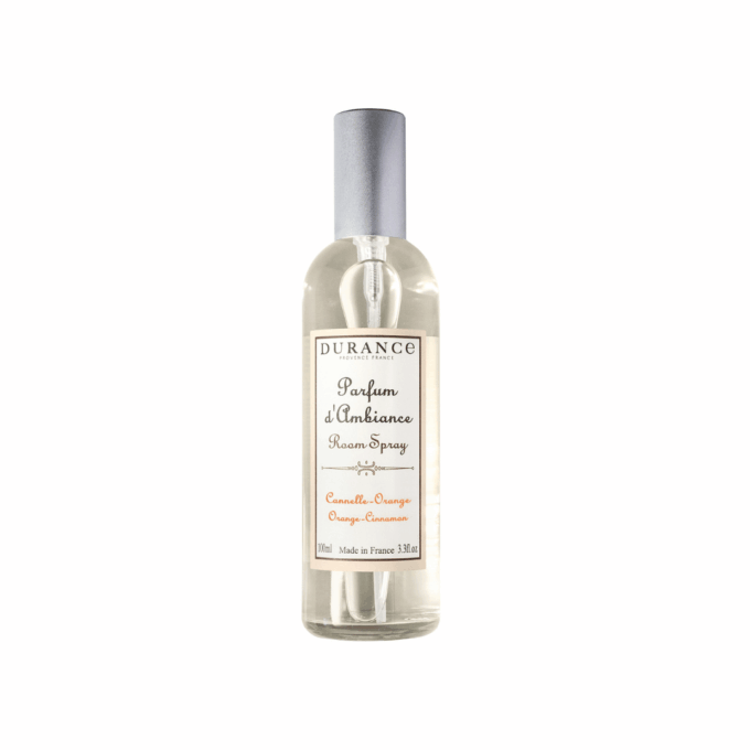 Perfuma el entorno de tu hogar cómodamente, de forma fácil y rápida, con el perfume de ambiente Canela Naranja de Durance