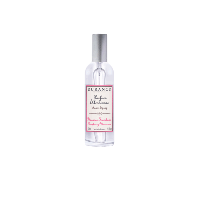 Perfuma el entorno de tu hogar cómodamente, de forma fácil y rápida, con el perfume de ambiente Macaron Frambuesa de Durance
