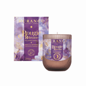 Crea tu rutina relax con esta vela perfumada Relajante 200 gr de Durance