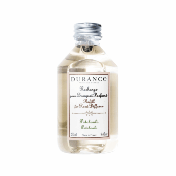Sigue perfumando y evitando olores en tu hogar con el recambio de mikado o bouquet Pachulí 250 ml de Durance