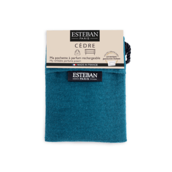 Perfuma los pequeños rincones de tu hogar con la bolsita perfumada recargable para armarios Cèdre de Esteban Paris