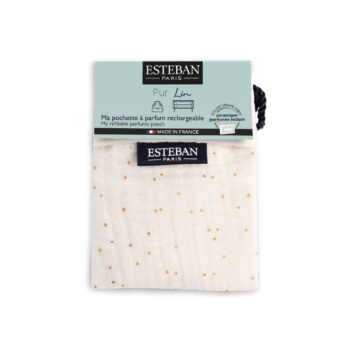 Perfuma los pequeños rincones de tu hogar con la bolsita perfumada recargable para armarios Pur Lin de Esteban Paris