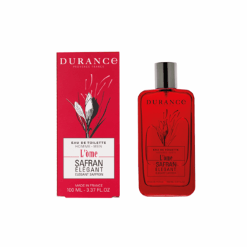 Perfume corporal para hombre Eau de Toilette Azafrán Elegante de Durance