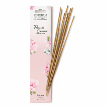 Elimina olores y deja un ambiente de paz y lujo con el incienso indio natural Fleur de Cerisier de Esteban Paris