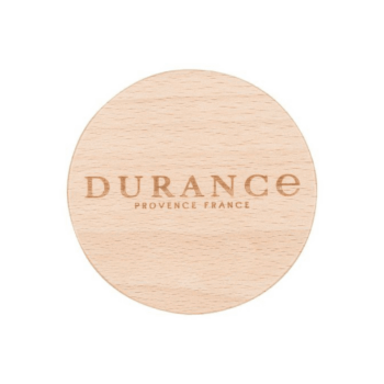 Protege y preserva el aroma de tus velas de 180 gr de Durance con esta tapa de madera