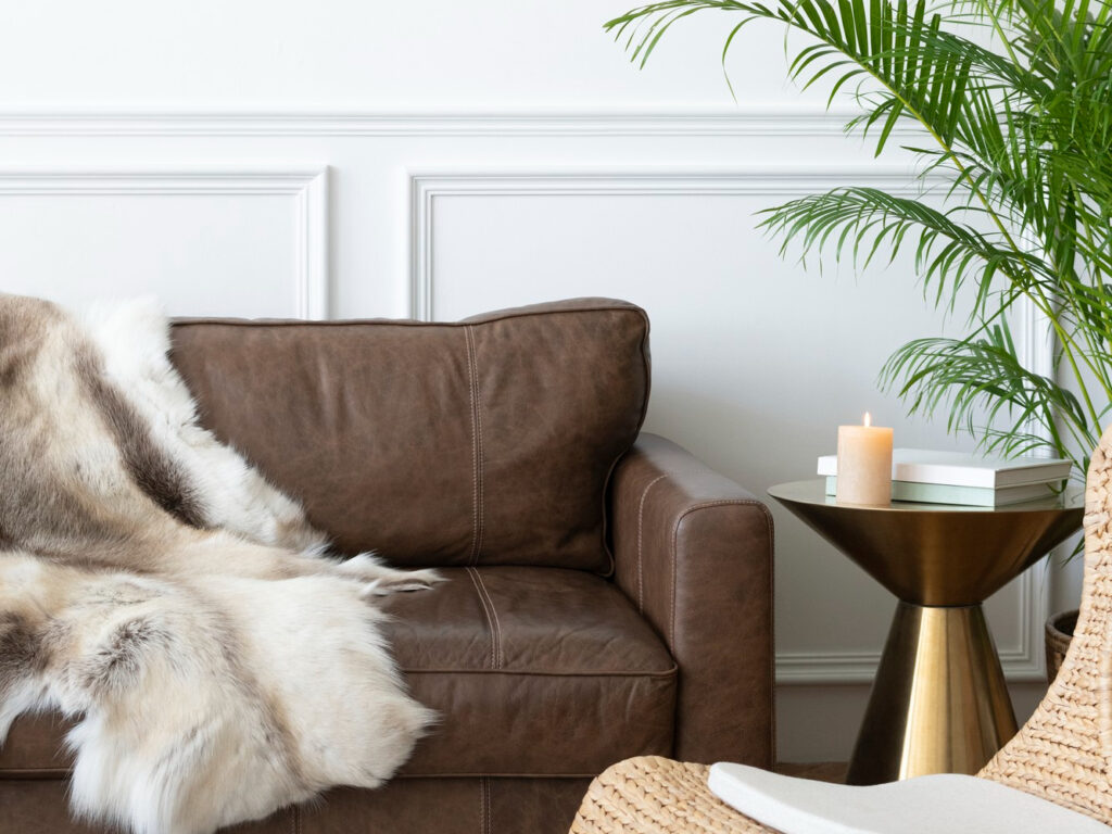 vela como decoración para salon