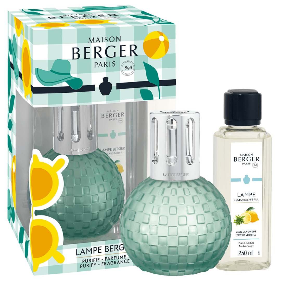 Perfuma, elimina malos olores y purifica el aire de tu hogar con la lámpara catalítica Estivale Menthe de Maison Berger