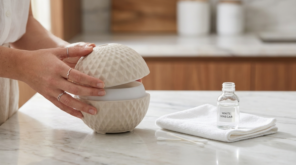 qué se necesita para limpiar un difusor de aromas