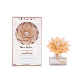 Perfuma y evita que se generen malos olores en tu hogar con el bouquet para hogar con flor de madera Piedra de Luna 100 ml de Durance